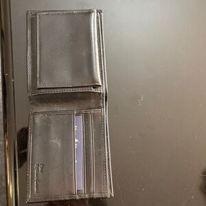 Polo Ralph Lauren Black Leather Key & Card Holder
